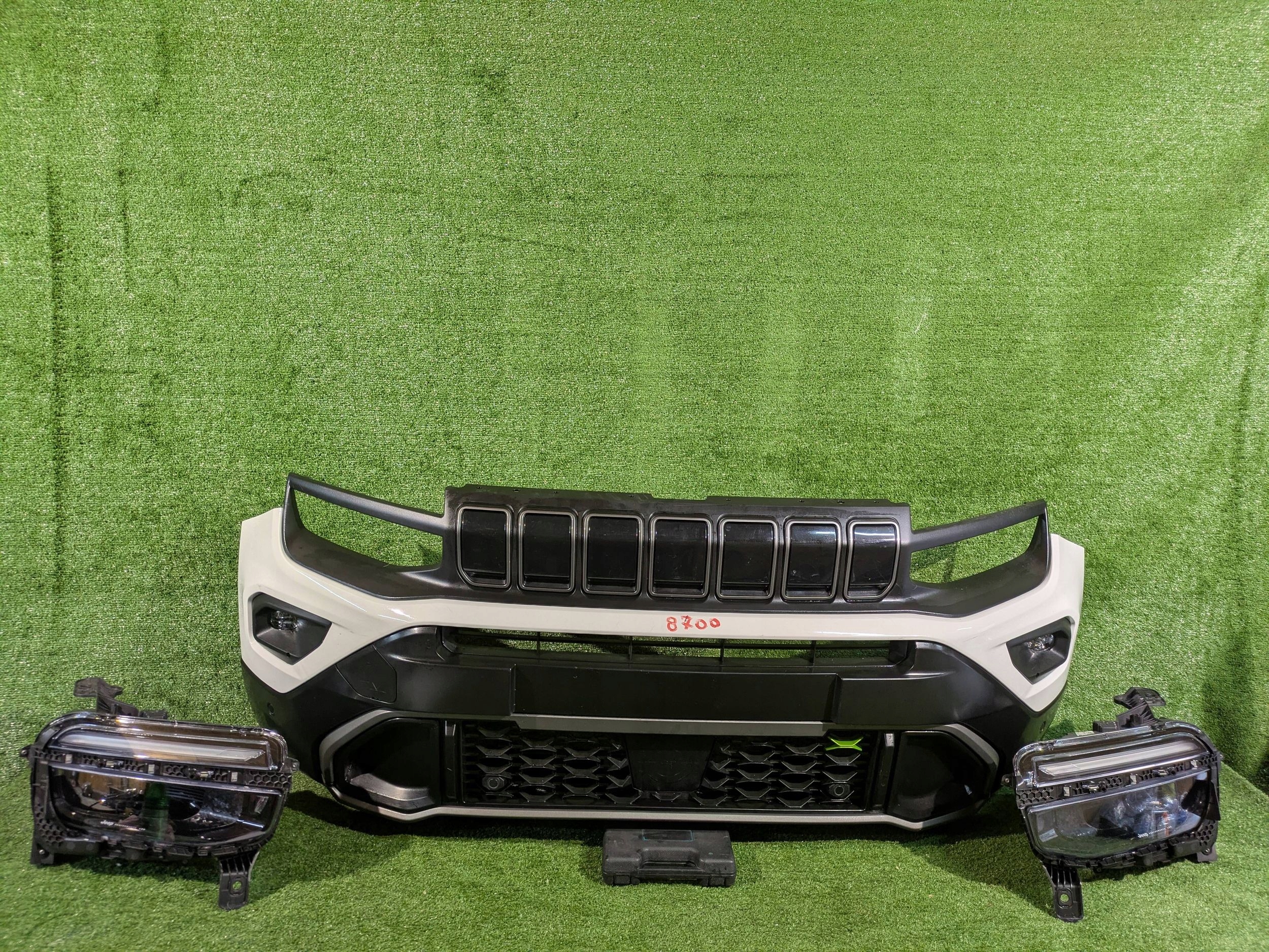 front bumper REFLEKTOR right left FULL LED KOMPLET JEEP AVENGER LIFT 24