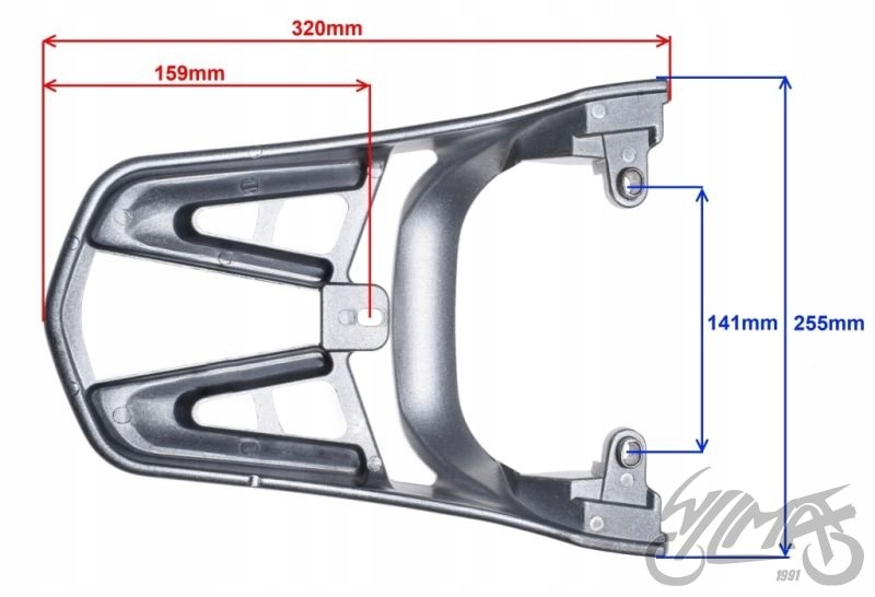 BAGAZNIK TYL DO JUNAK 901 Part manufacturer other