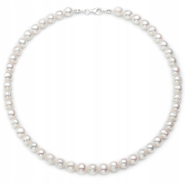 Strieborný náhrdelník s perlami - klasika pre mamičku