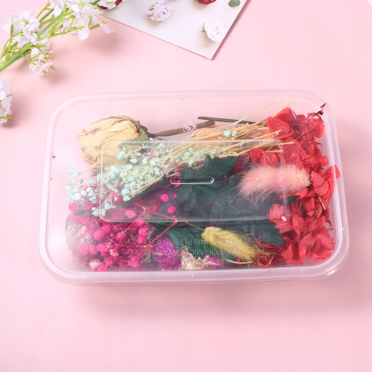 Prawdziwe suszone Kwiaty Diy Do Świec Do Dekoracji Do Bukietów Pudełko Marka Inna
