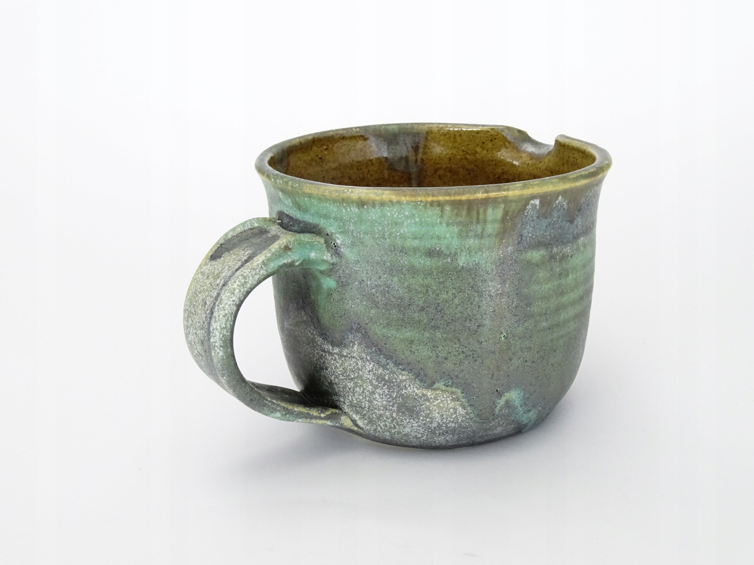 CERAMIKA AUTORSKA PIĘKNY SYGNOWANY DZBANEK