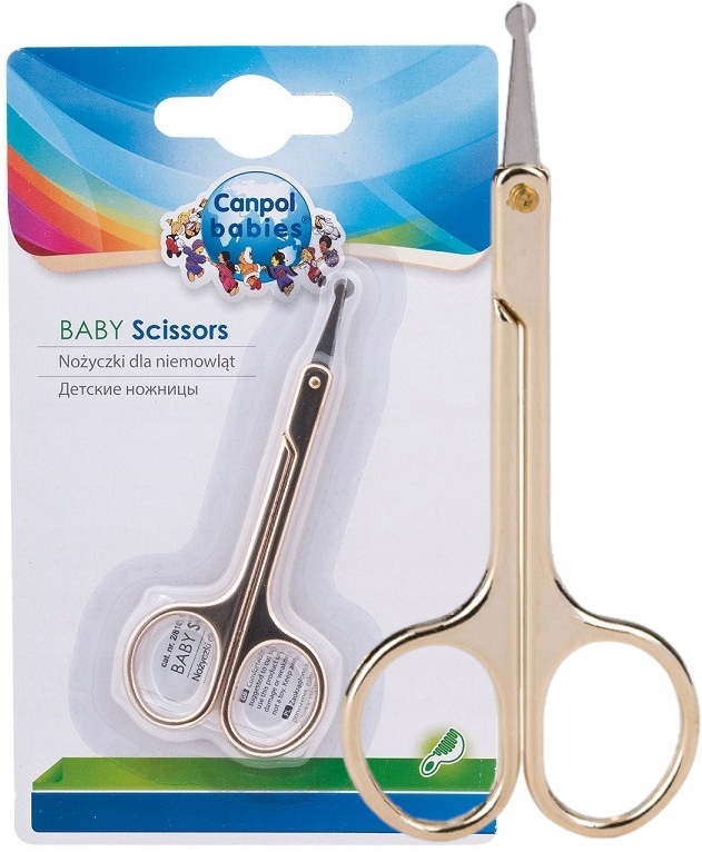 CANPOL NOŻYCZKI DLA NIEMOWLĄT I DZIECI