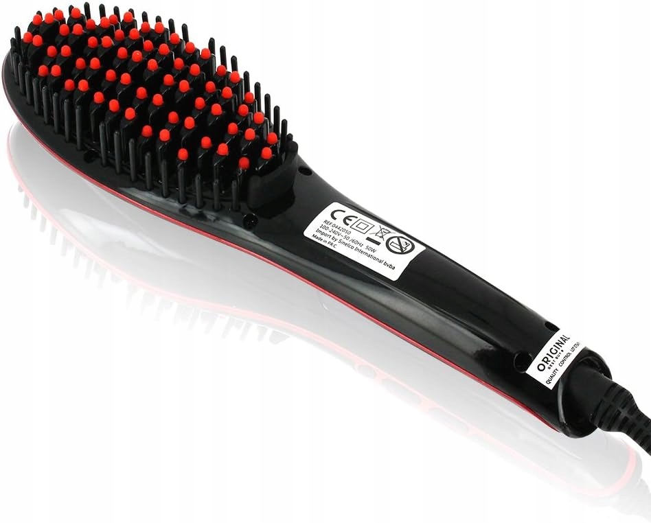 Sibel Beox Kartáč na narovnávání vlasů Elektrická Žehlička Na Vlasy Keramická