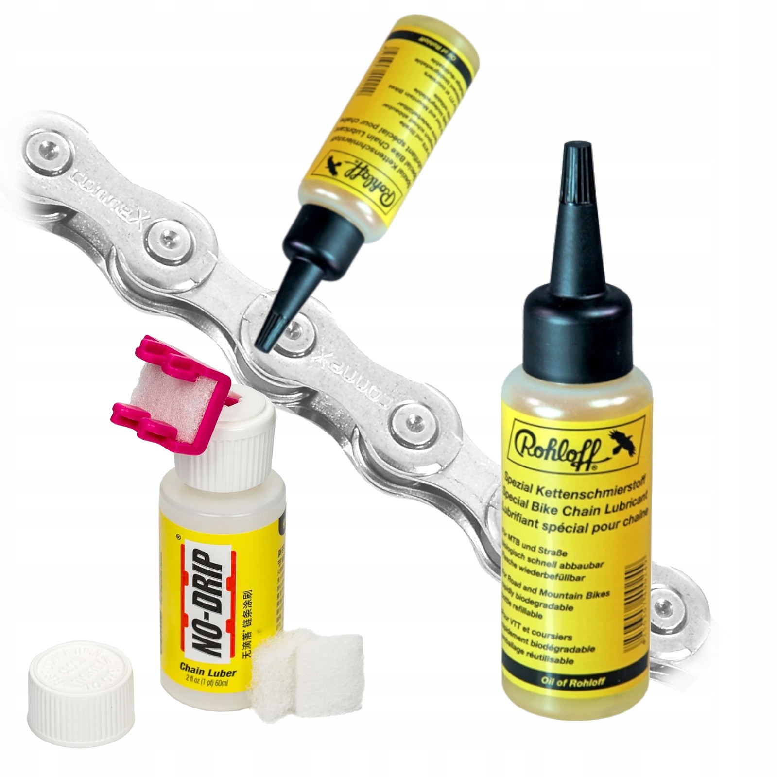 Olej smar do łańcucha rowerowego Rohloff 50 ml Smarowniczka