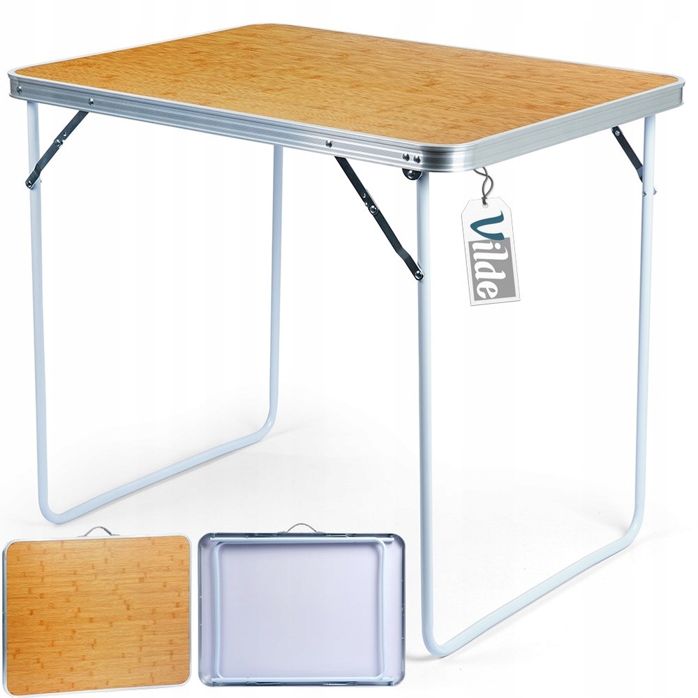 Turistický kempingový skládací balkonový stůl zahradní piknikový stůl