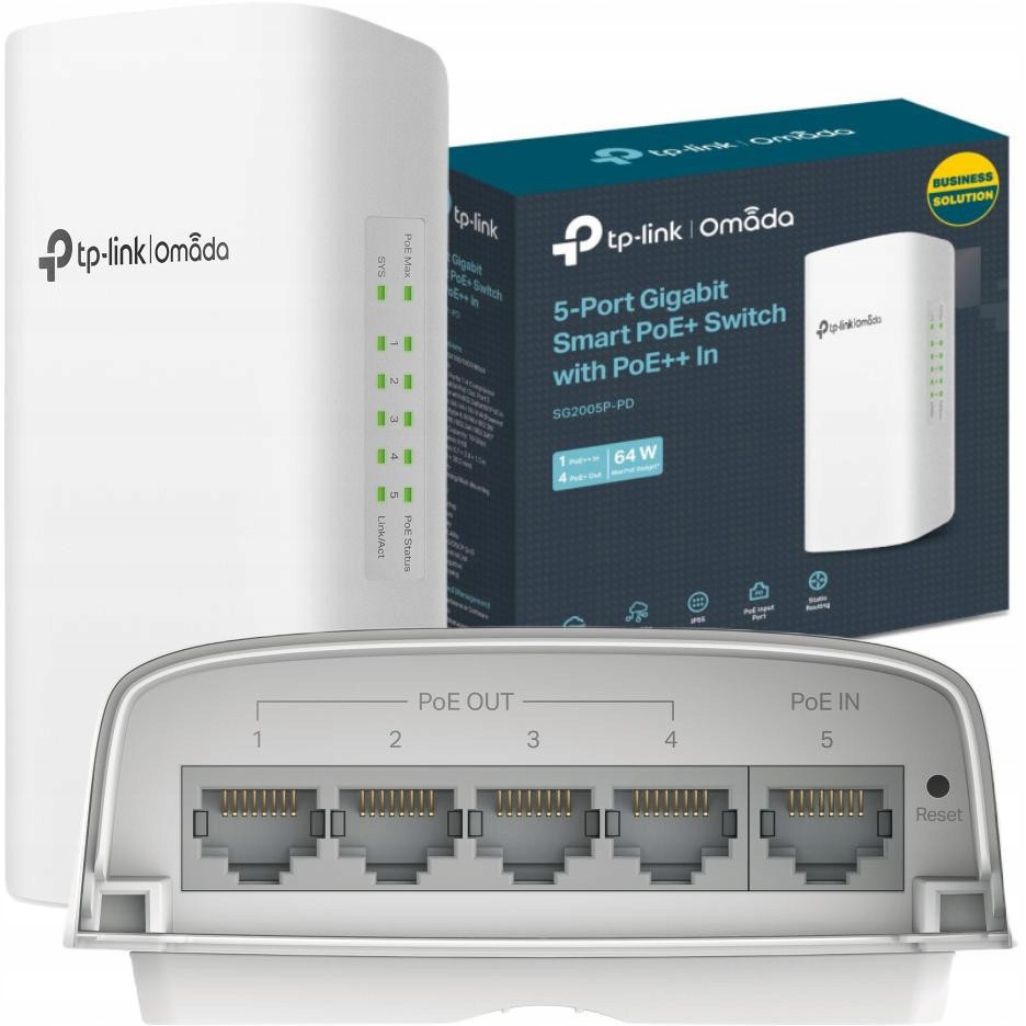 Switch Tp-link SG2005P-PD (Outdoor) (poe-in)