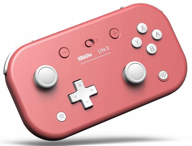 8BitDo Lite 2 Pink Bluetooth gamepad pro Switch a RPi
