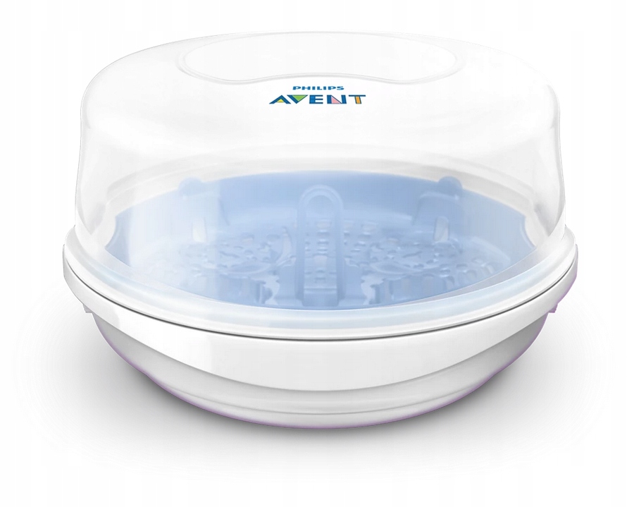 Philips AVENT Sterylizator mikrofalowy, przenośny, z klipsami zabezpieczającymi