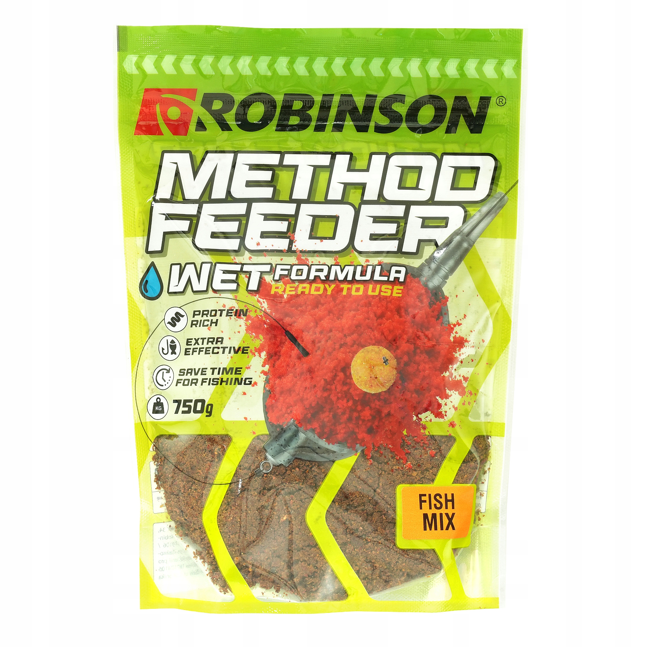 Robinson Method Feeder Wet zanęta mokra gotowa 750g Fish Mix