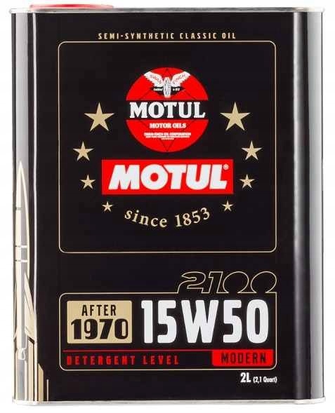 Olej silnikowy Motul 15W50 Classic Oil 2100 2L