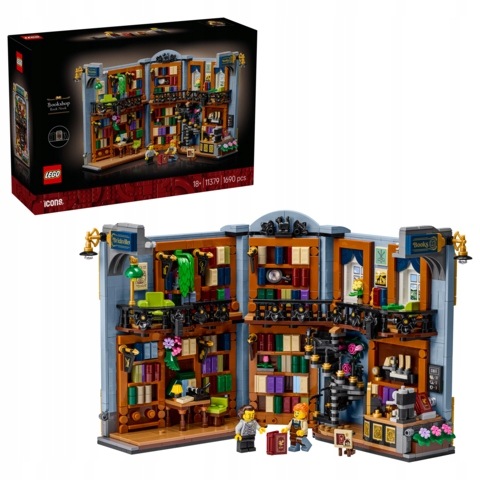 Lego Icons 11379 Knižní zarážka: Knihkupectví