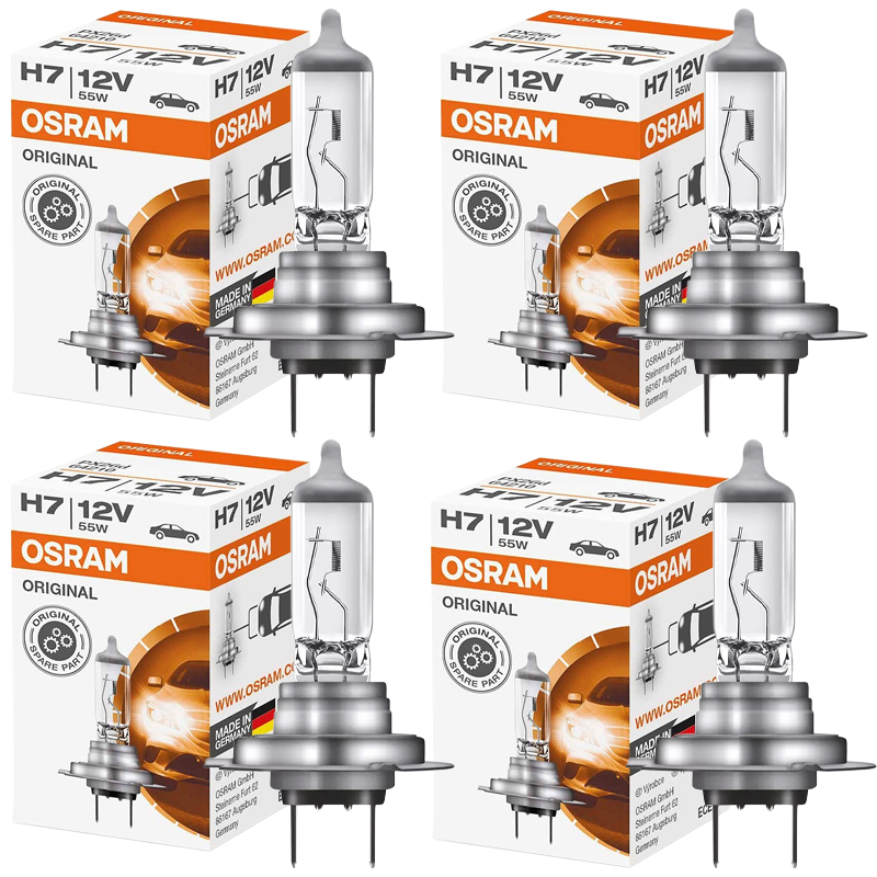 4x Żarówka H7 Osram Original 12V 55W PX26d 64210 Oryginał