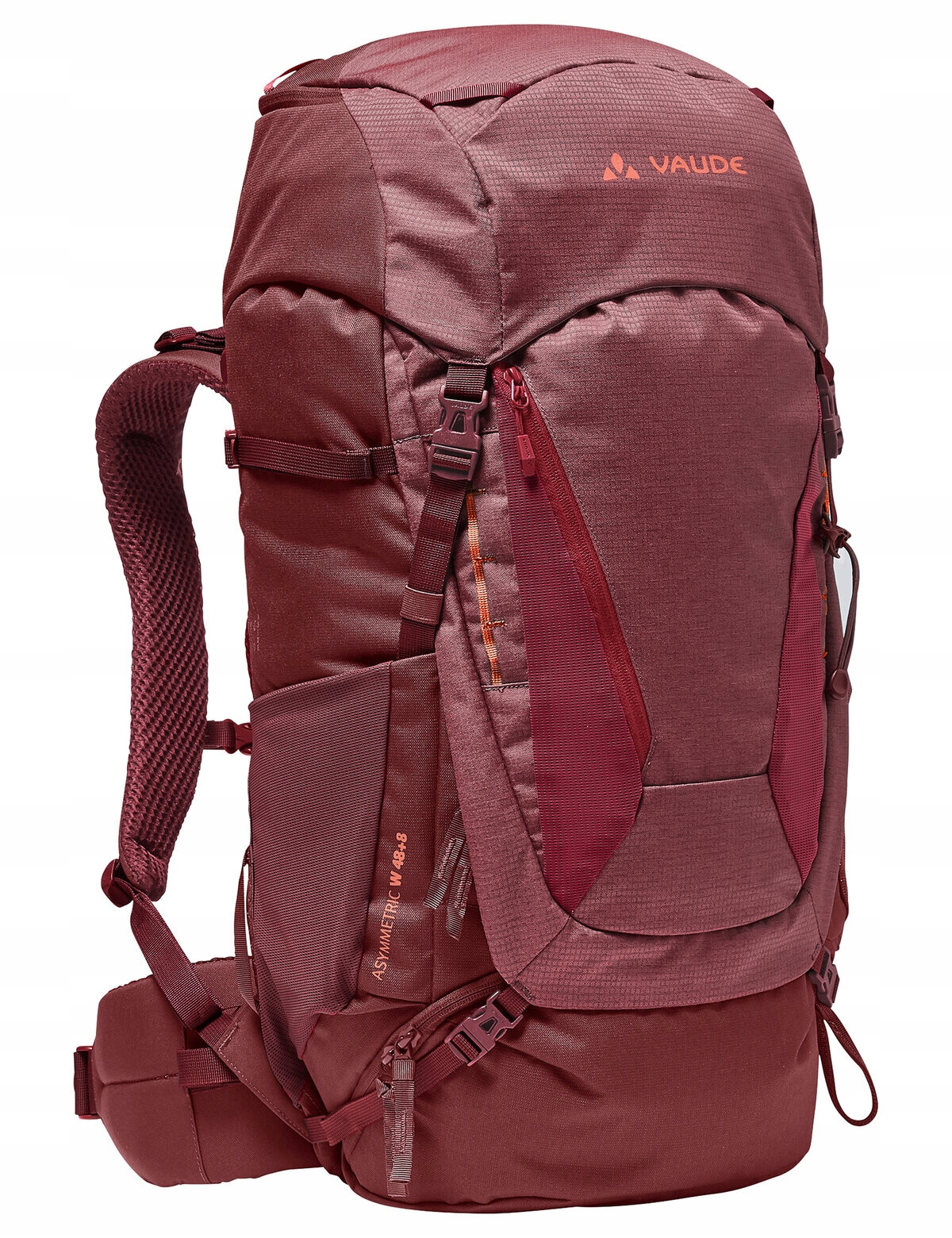 Vaude Wo Asymmetric 48+8 261 dark cherry