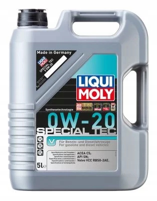 Liqui Moly 0W20 5L Special Tec V Volvo VCC RBS0-2AE