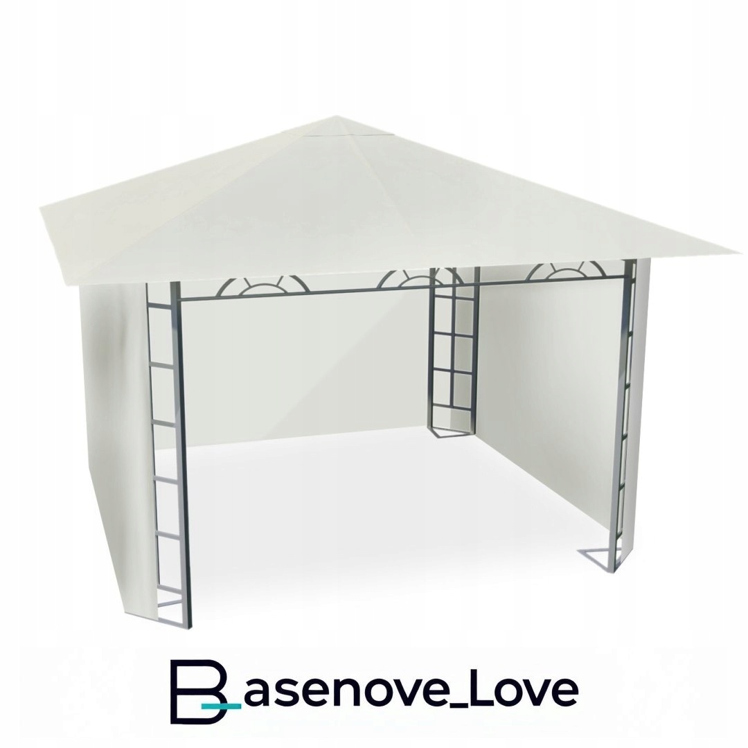 Plonos Beżowy pawilon ogrodowy 3x3m 4934