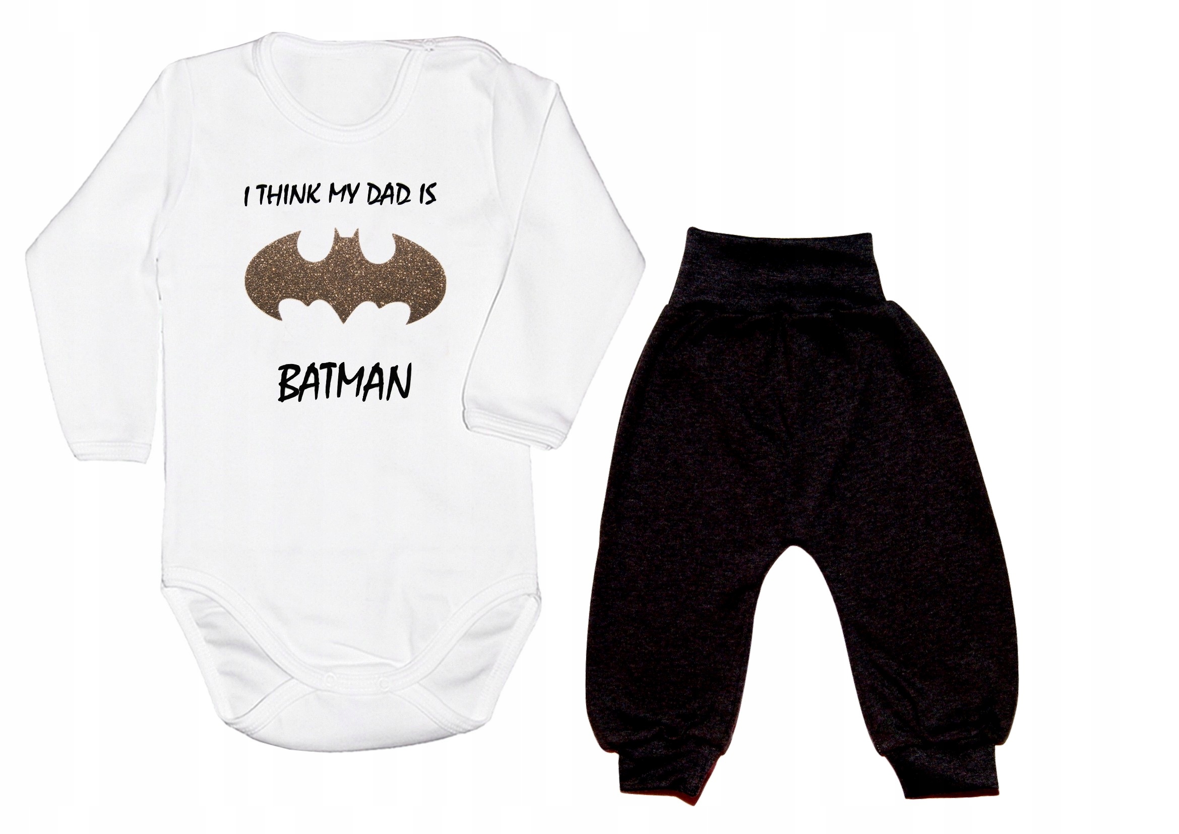 Zestaw niemowlecy Komplet BATMAN 74