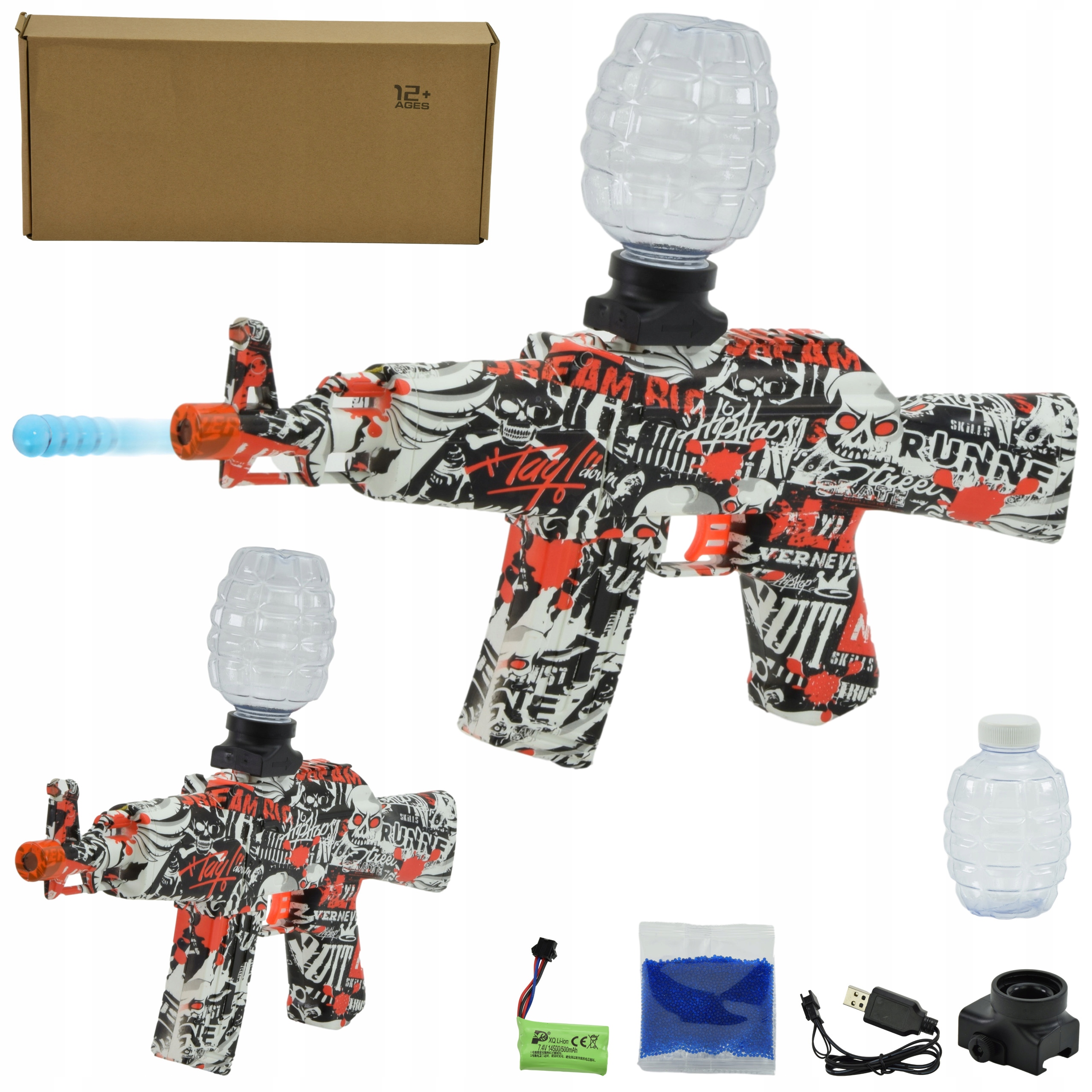 

Karabin Pistolet Automat Na Kulki Żel Mini AK47