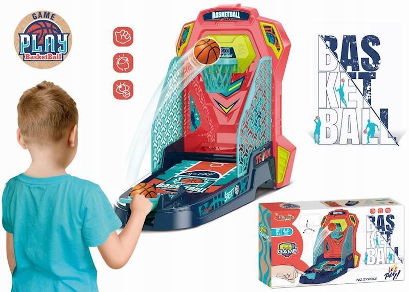 

Gra Zręcznościowa Koszykówka Fliper Przenośna Duża