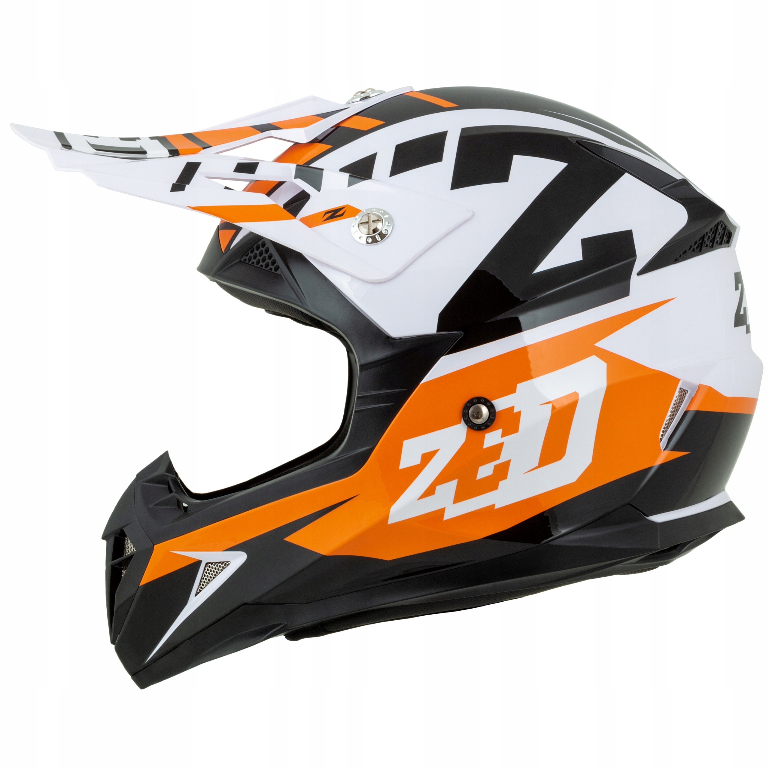 ZED X.1 KASK CROSS MOTOCYKLOWY + GOGLE KOMINIARKA Model ZED X1.9