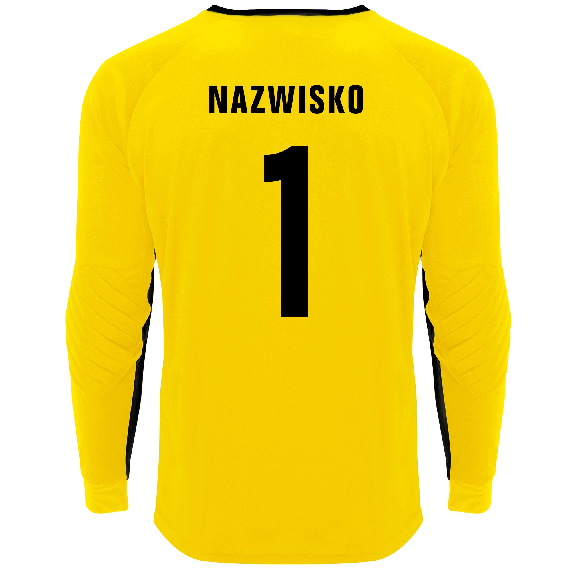 Bluza Bramkarska Roly Porto Nadruk Numer NAzwisko żółta Junior