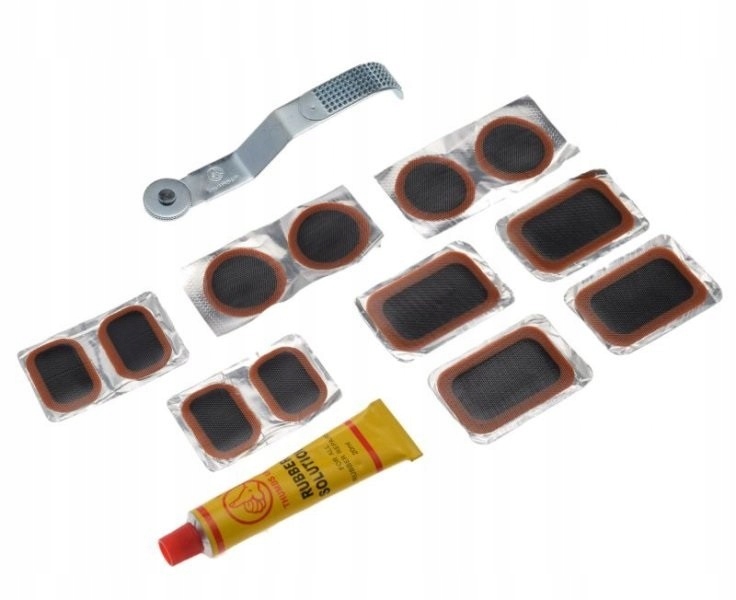 

Zestaw łatek do naprawy dętki