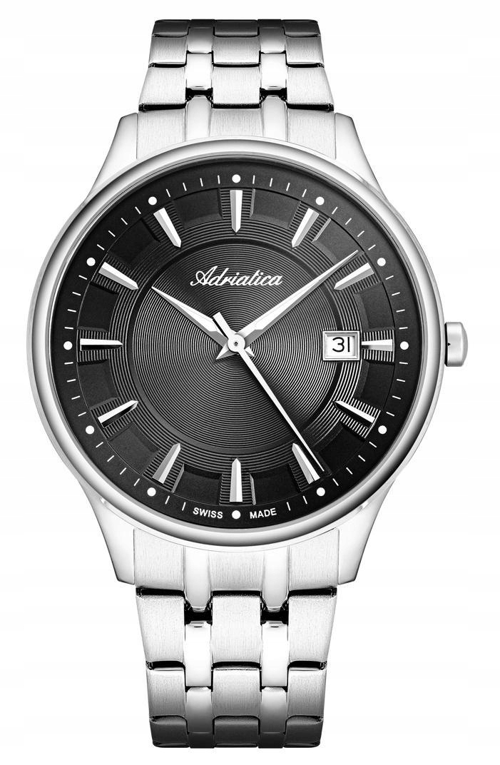 Nové Originální Pánské Hodinky Adriatica A1300.5116Q stříbrné