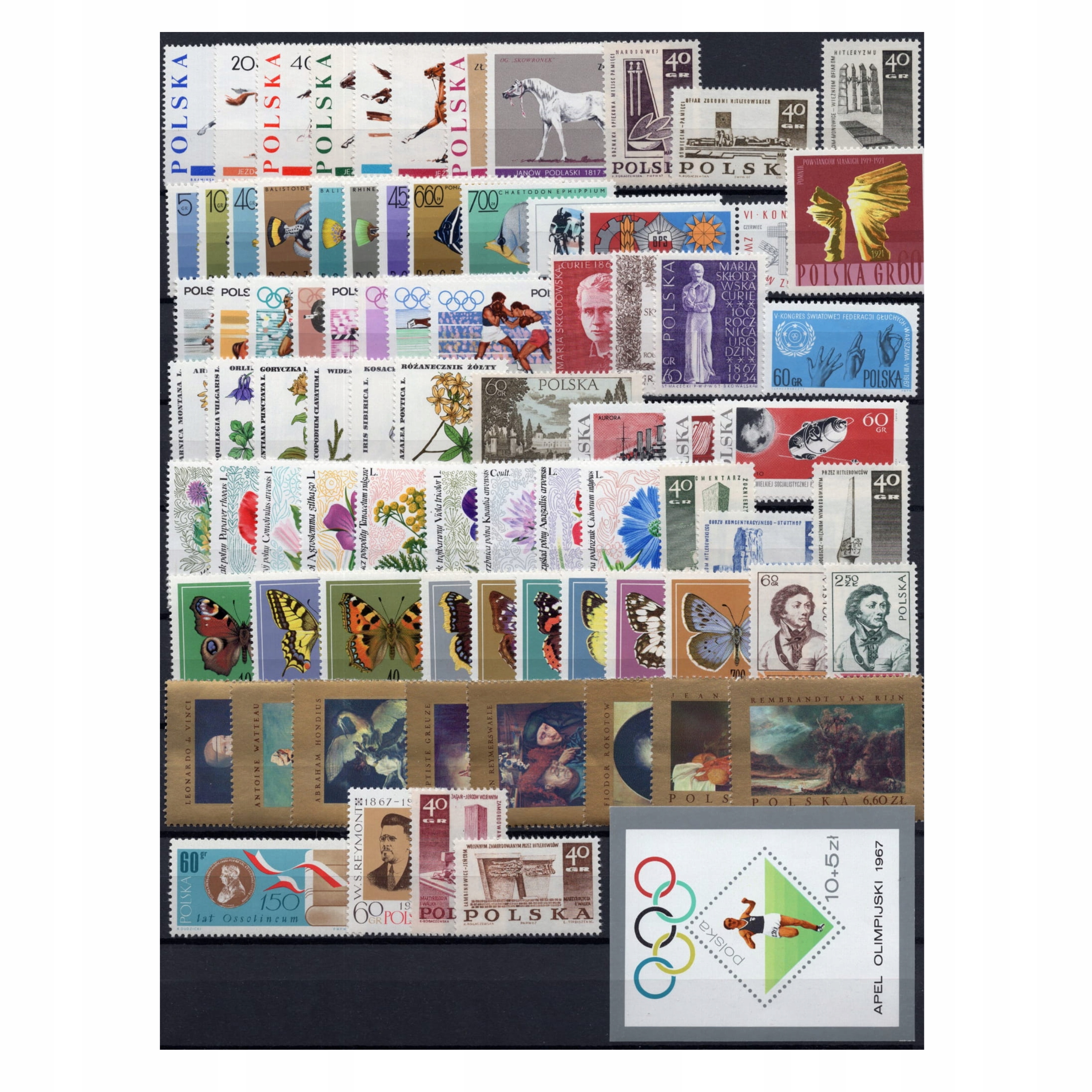 Pakiet znaczków polskich czyste [566]
