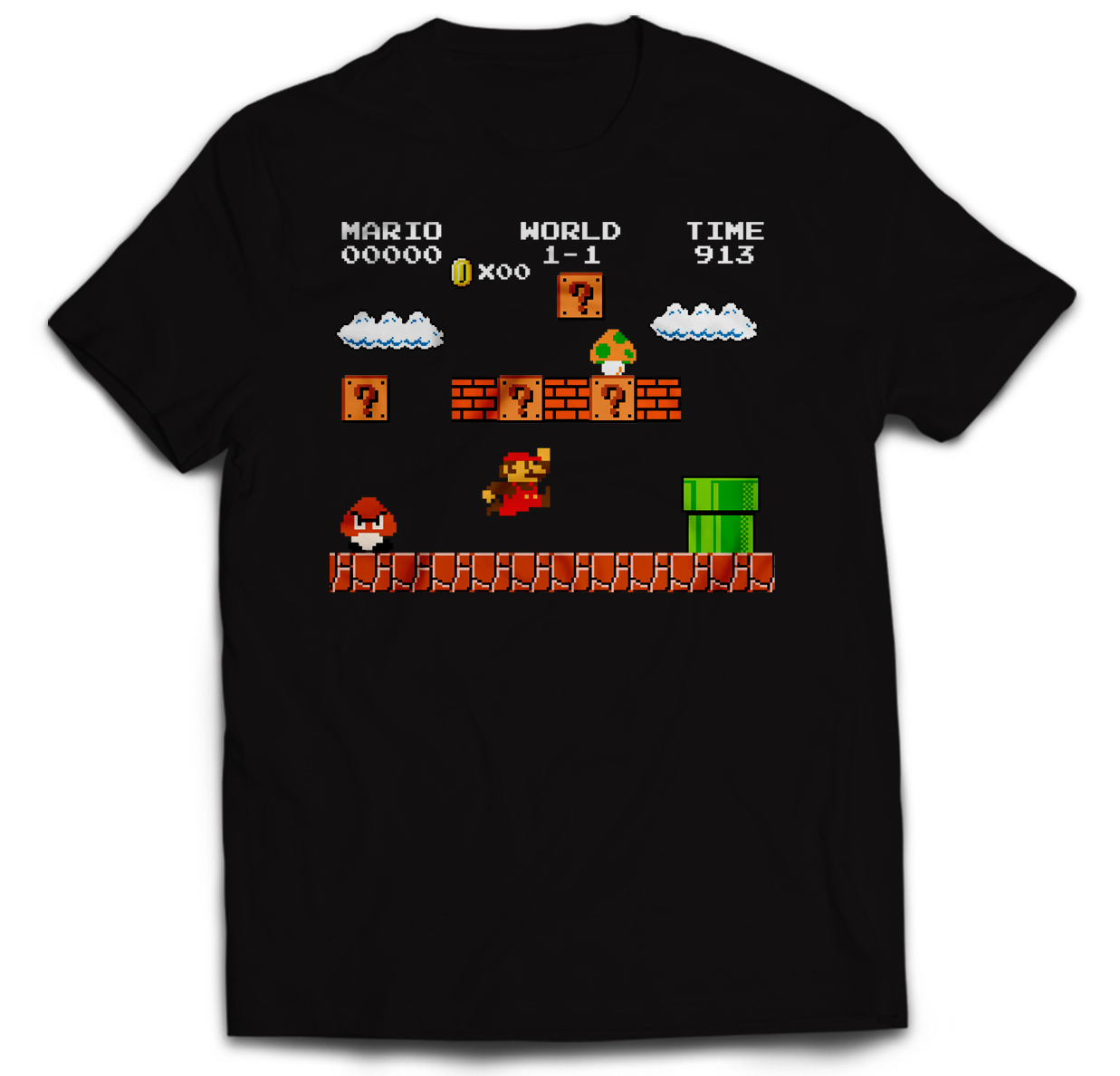 

Dla Gracza Geek Gamer Nerd Mario Retro Konsola M