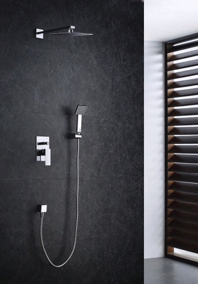 Podomietková Sprchová Batéria, Dažďová Sprcha, Štvorec