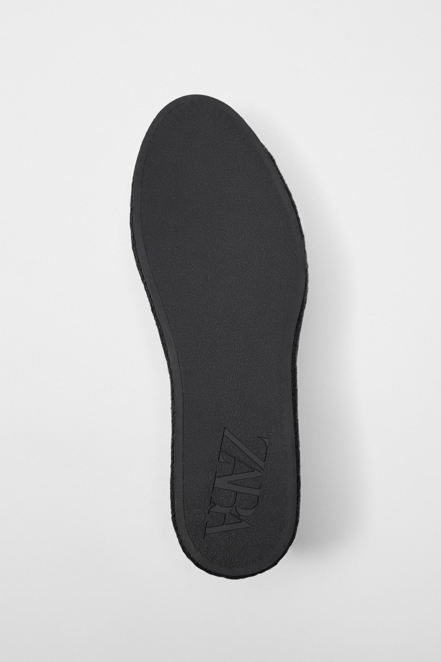 ZARA SZARE BUTY ESPADRYLE Z JUTOWA PODESZWA 44 Marka Zara