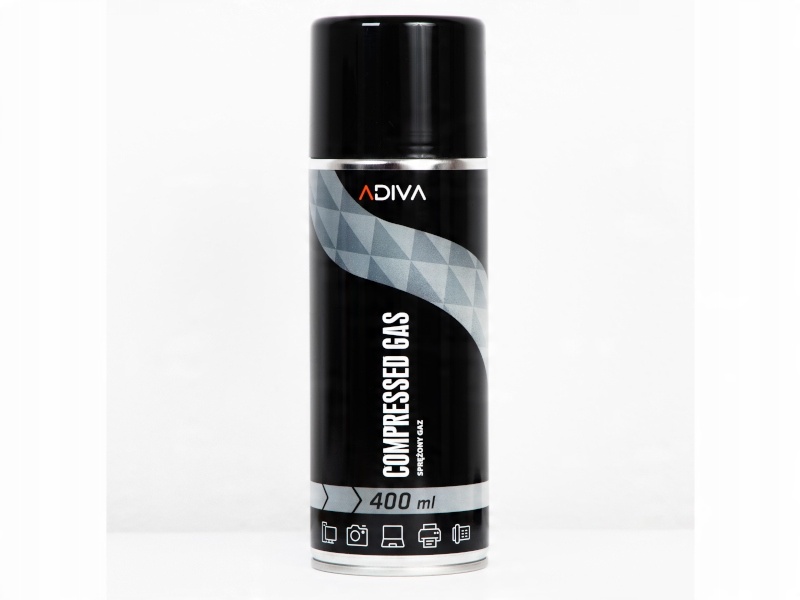 

Sprężone powietrze Adiva 400 ml rurka