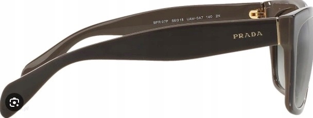 PRADA SPR 07P UAM-0A7 56-18-140 2N OKULARY PRZECIWSŁONECZNE Marka Prada