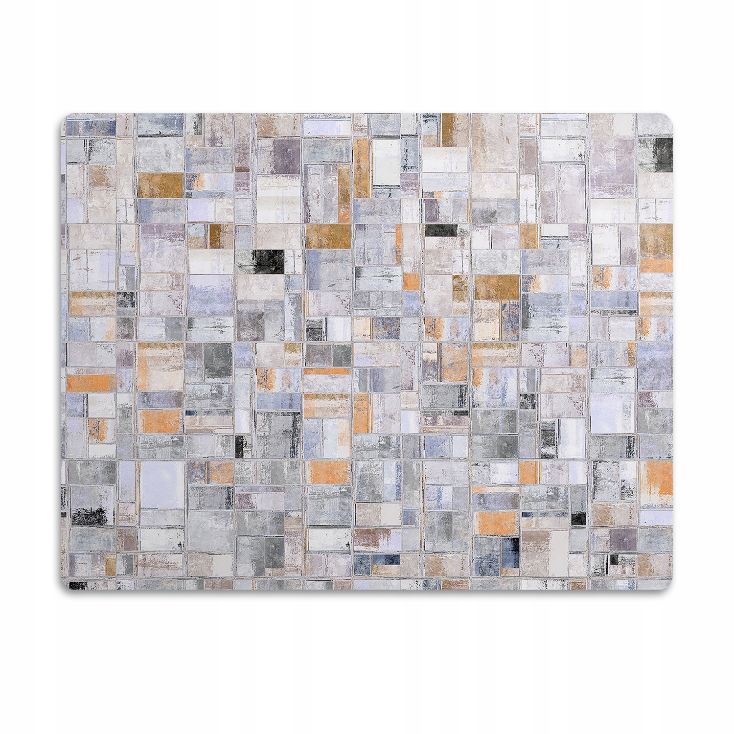 Levně Ochranná podložka pod misky Barevné dlaždice 90x60 cm