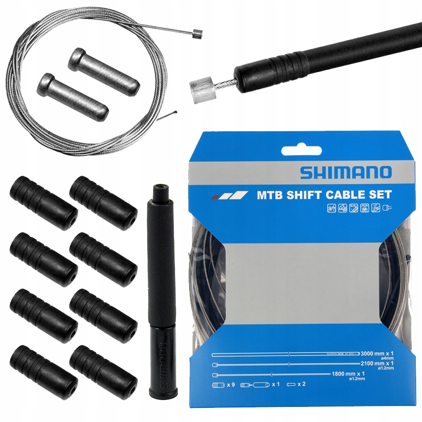

Zestaw linek i pancerzy przerzutkowych Mtb Shimano