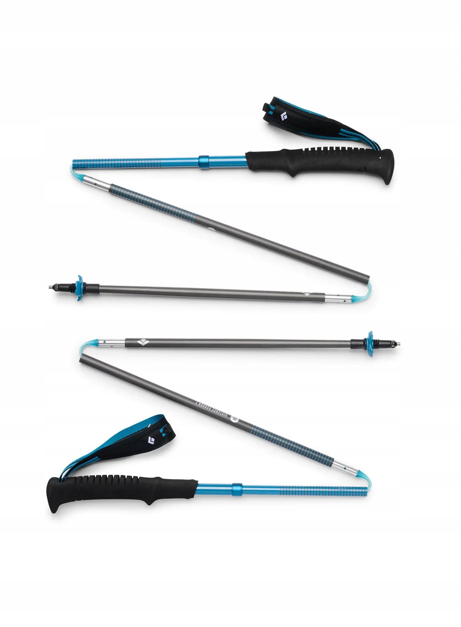 Kije karbonowe Black Diamond Distance Carbon Z Poles desert sky 105 cm