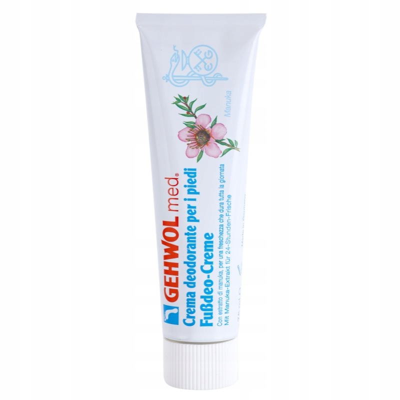 Gehwol Med intenzivní dezodorační krém s dlouhotrvající ochranou na nohy 75
