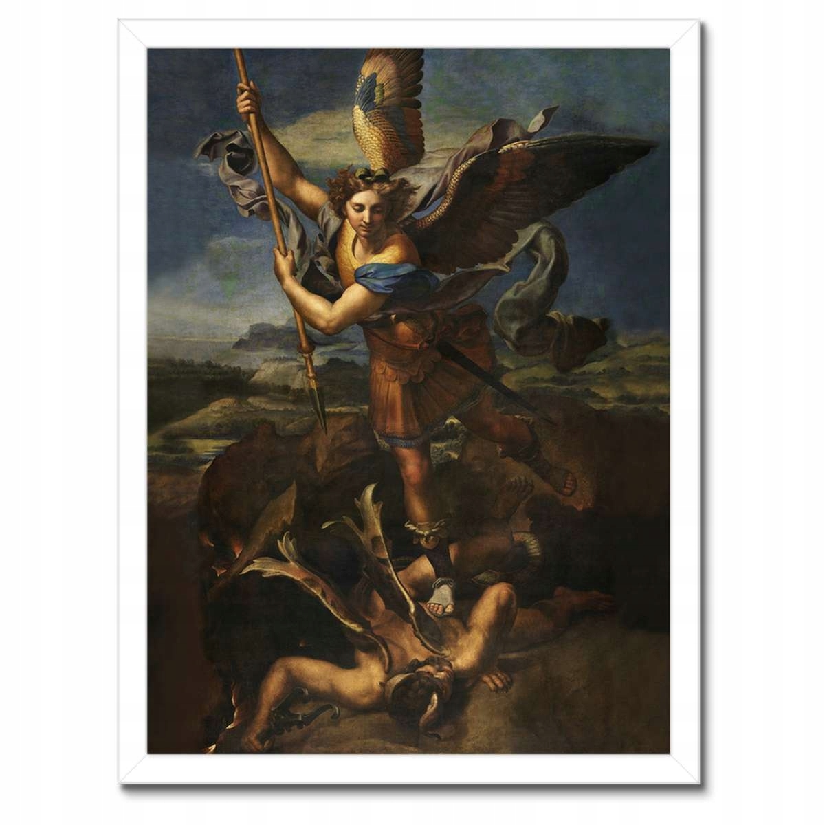Plakáty v rámu 30x40 Michael Archanděl a Satan