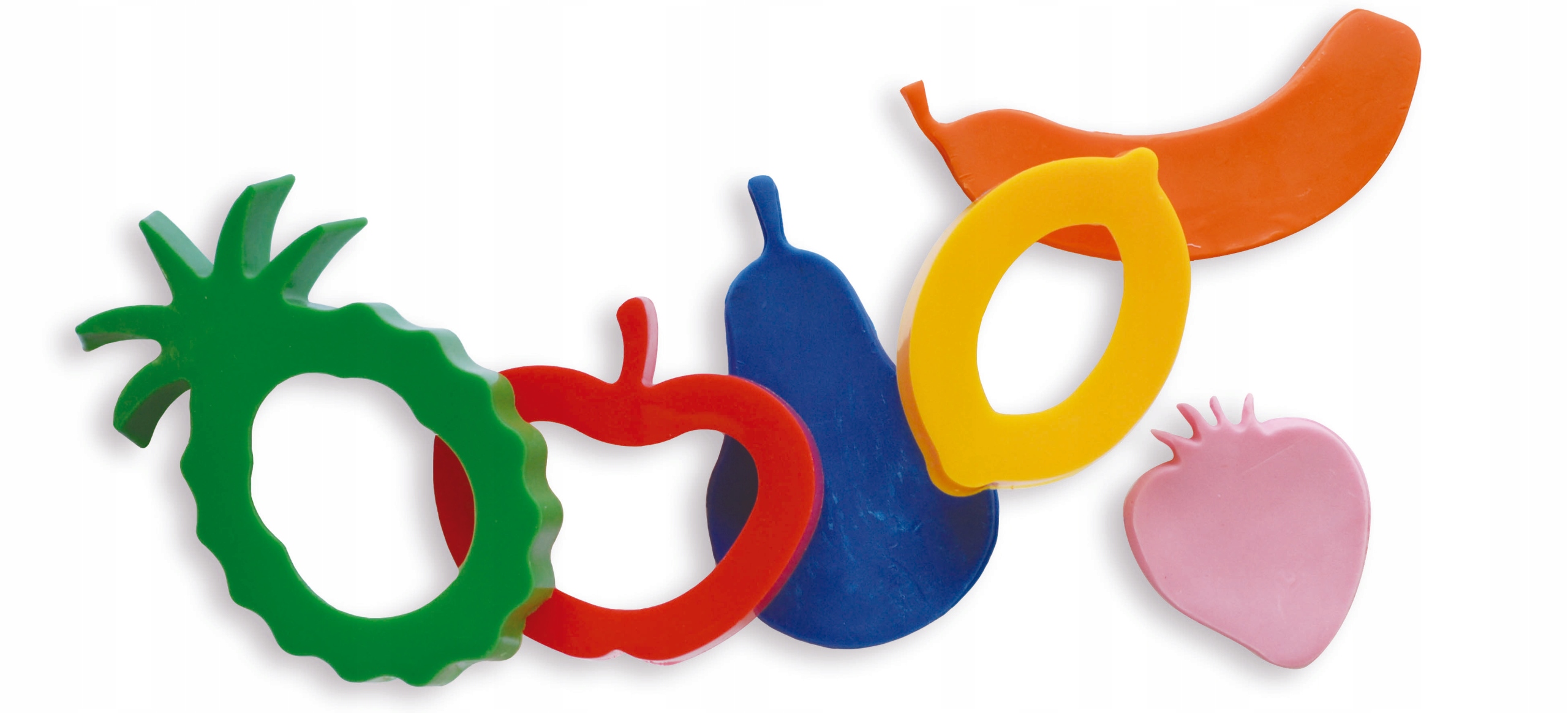 

Foremki do ciastoliny, plasteliny Jovi owoce