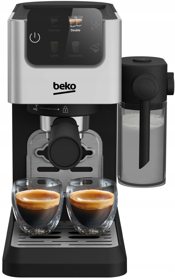 Pákový tlakový kávovar Beko Caffeexperto CEP5304X 1628 W čierny