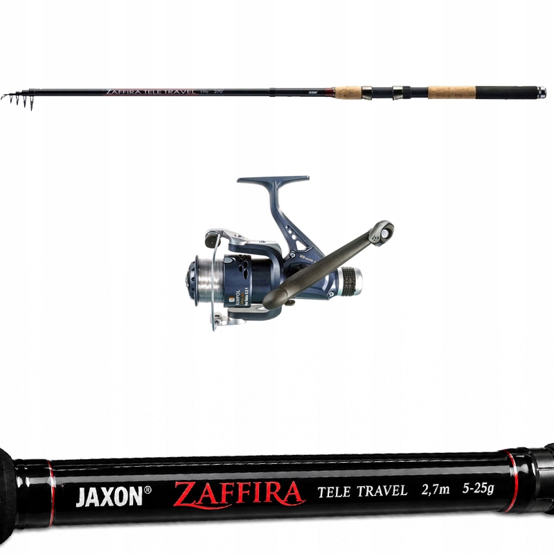 Rybářský Set prut Jaxon 2,7 m naviják Master na splávek Spinning