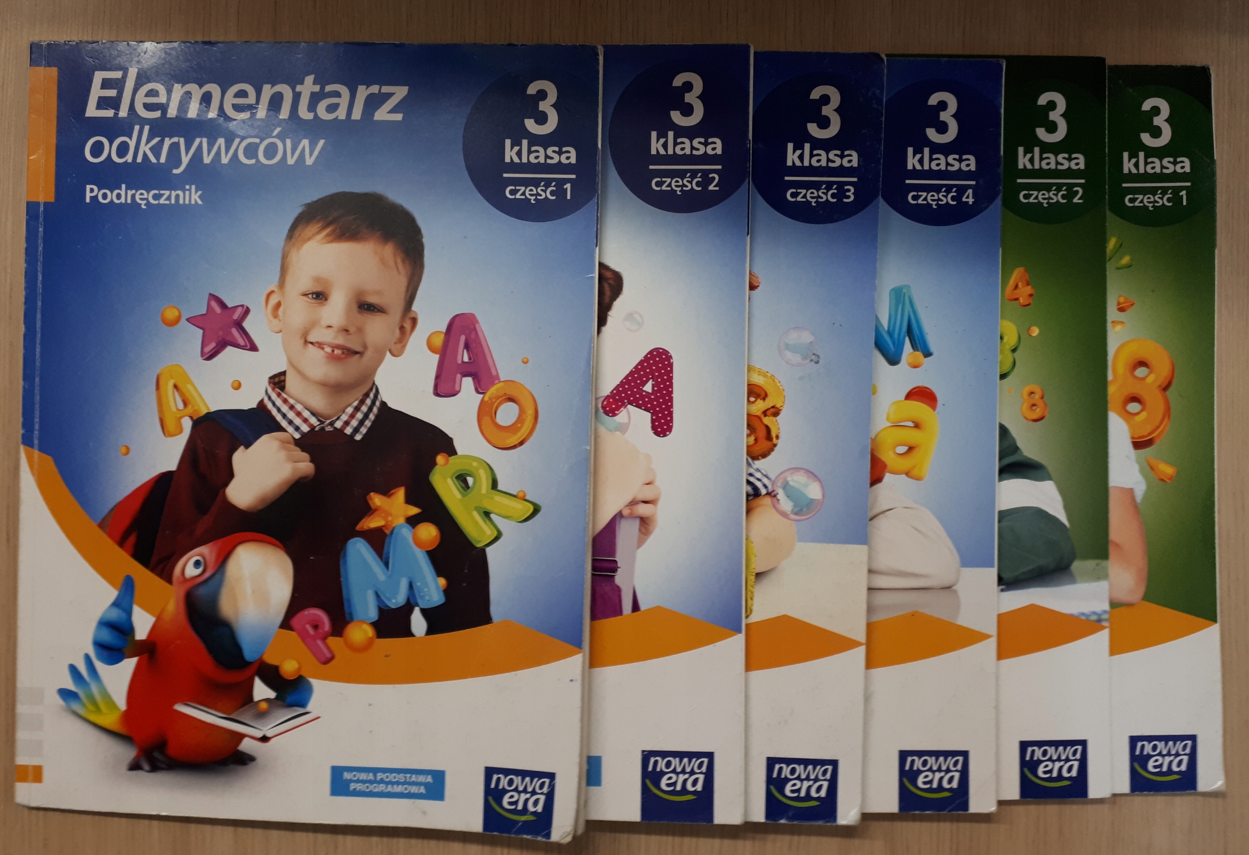 Elementarz odkrywców 3 Podręczniki komplet używane