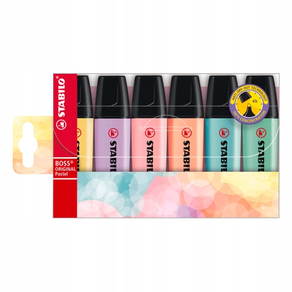 

Zakreślacz Fluo Etui Stabilo Boss Pastel