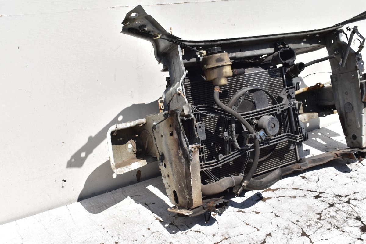 support panel for radiators DACIA SANDERO II pre facelift 2012-2016 1.2B 75 KM D4F732 MANUAL