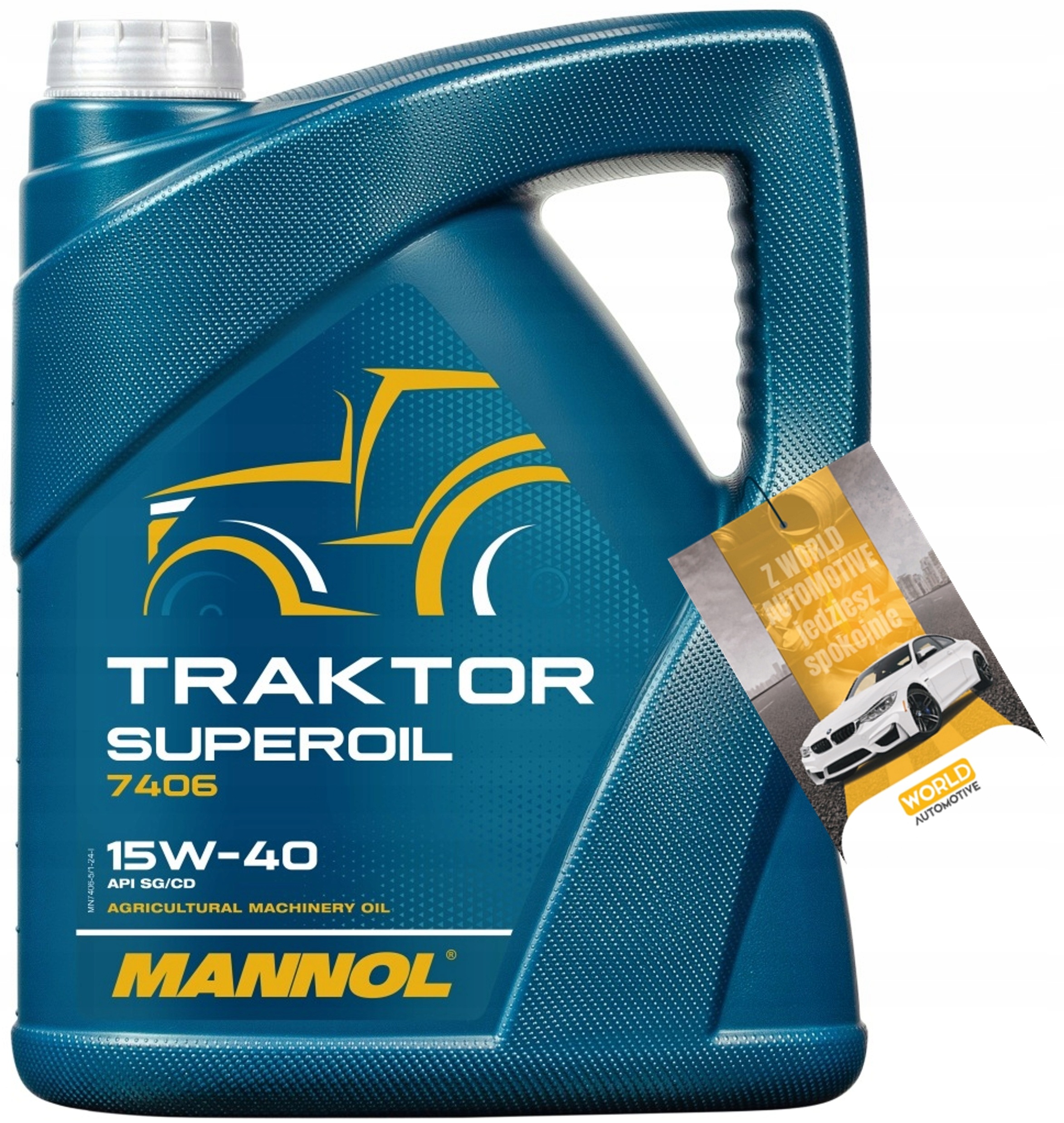 Mannol Traktor Superoil 15W-40 5L 74065 Produkcji 07/2026