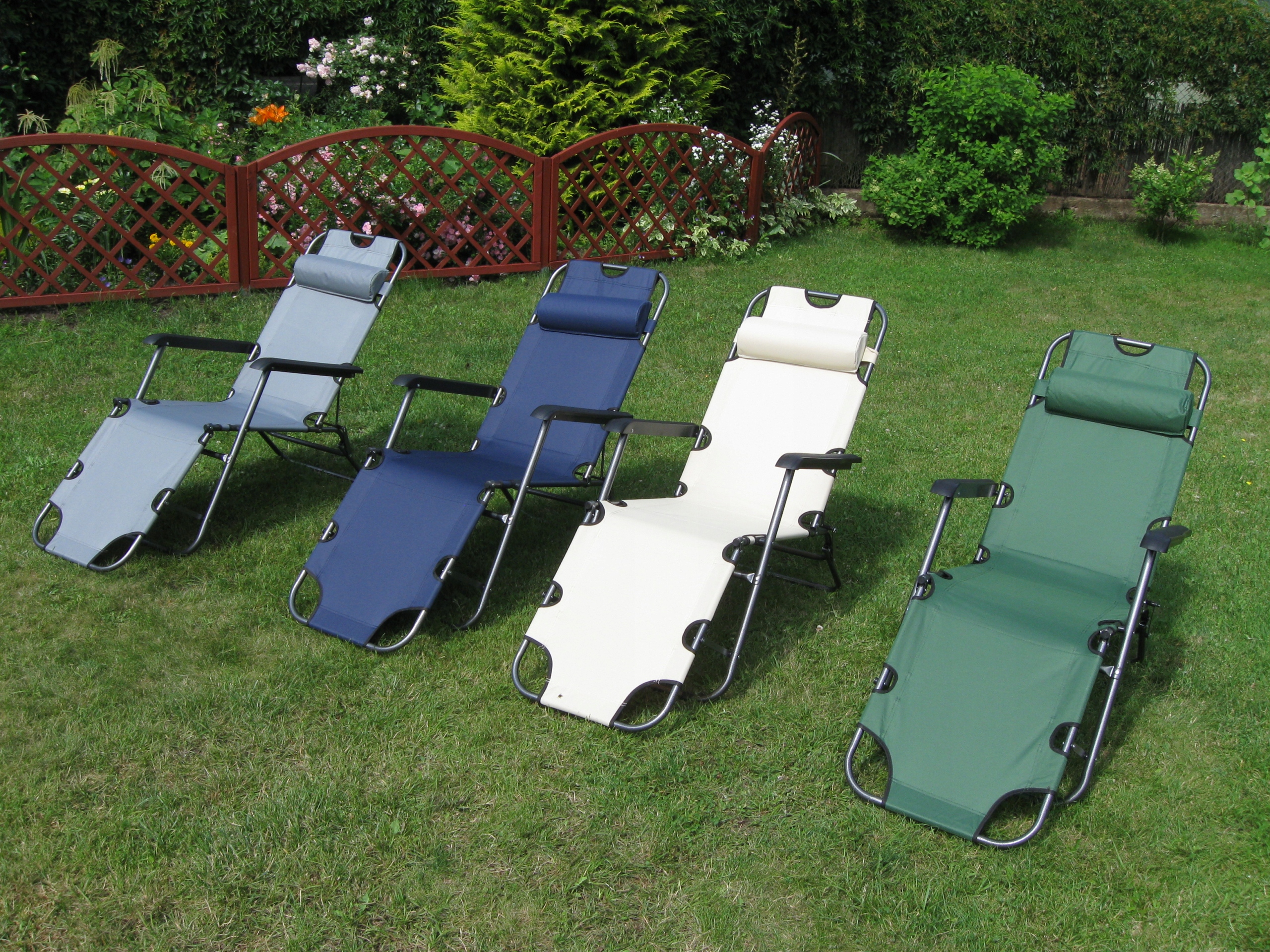 

Leżak Ogrodowy Plażowy Łóżko Leżanka 178 Kolory