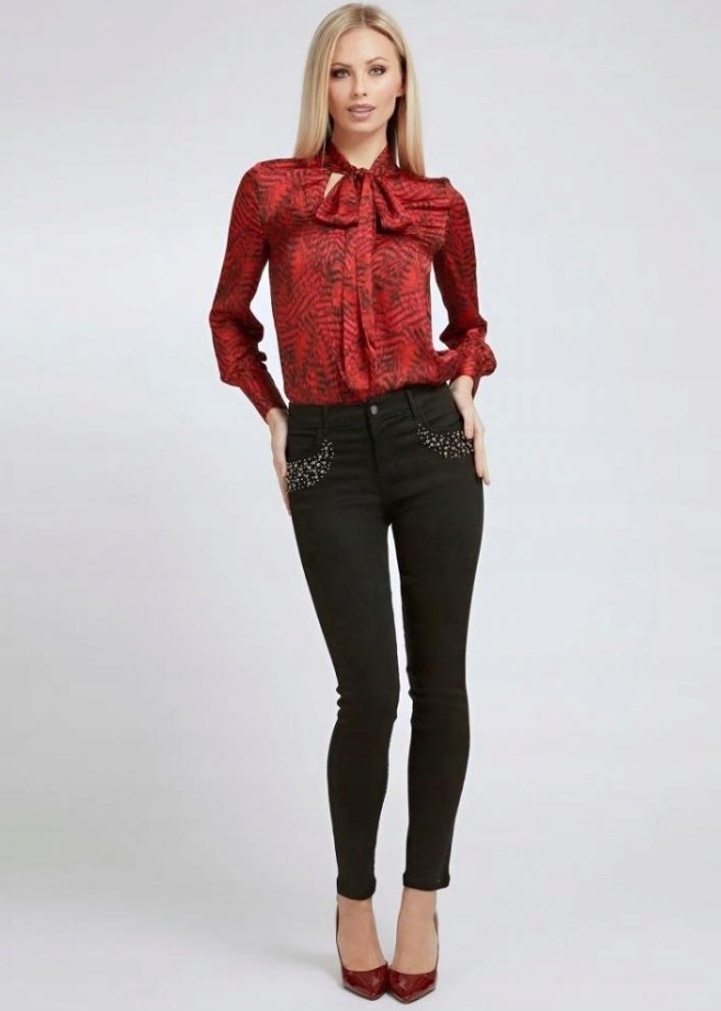 Guess Marciano Dámské Kalhoty Černé 30 W_a