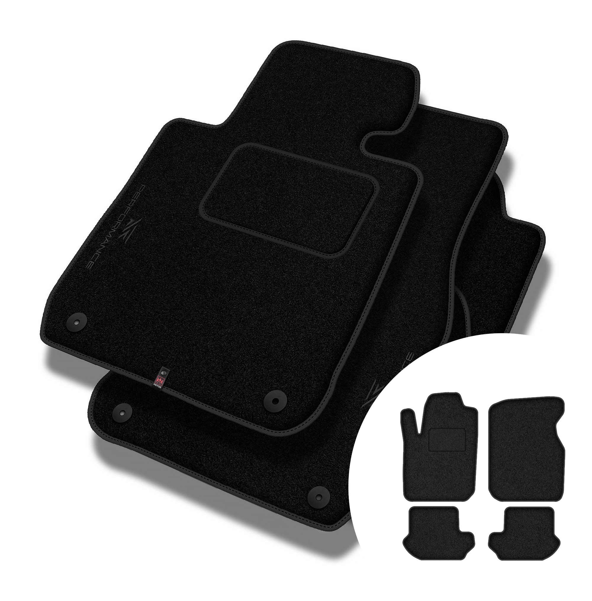 Velurové koberce Performance pro Ford Ka I 1996-2003