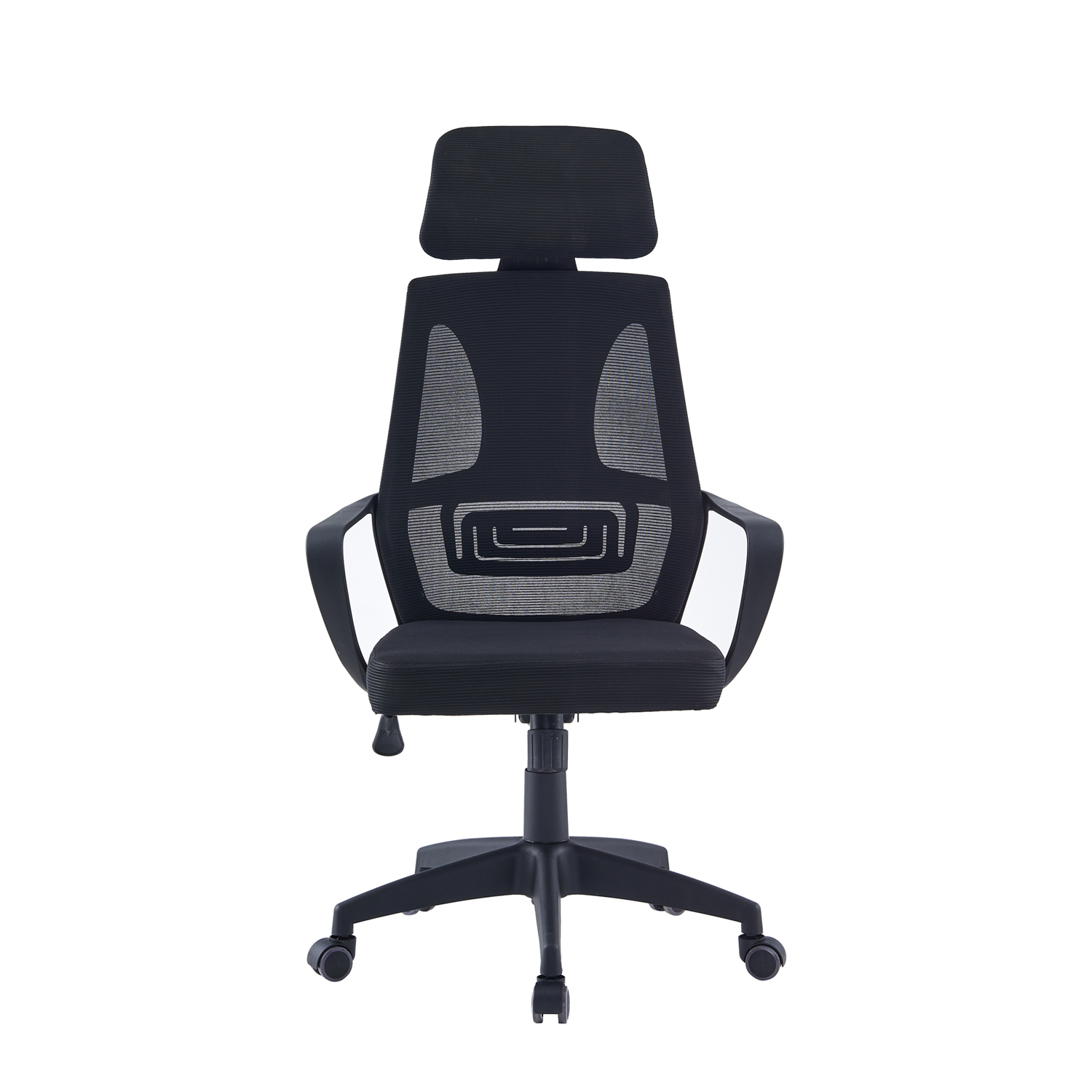 Kancelářské Křeslo Černé MC089 pohodlné houpací otočné