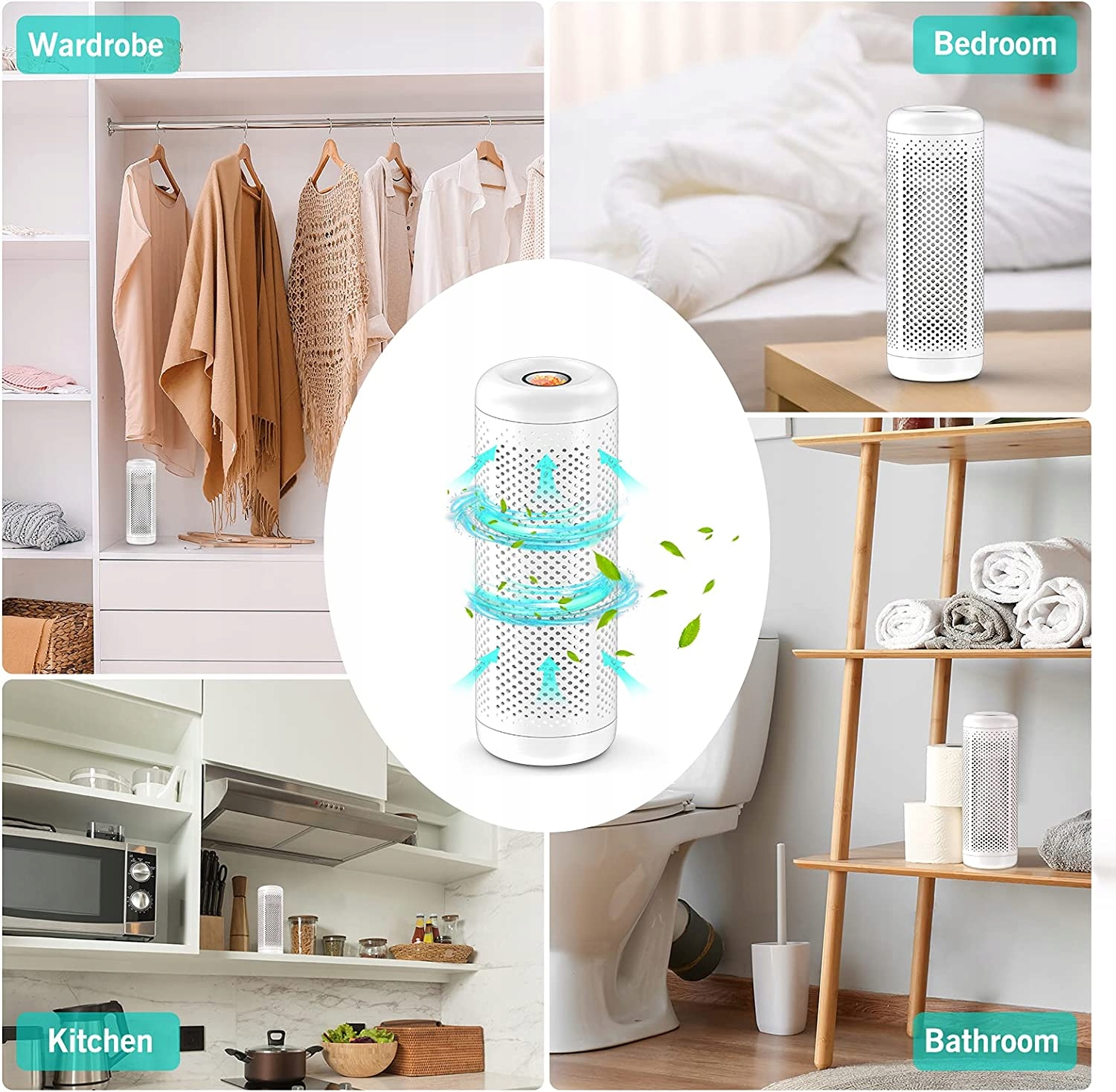 OSUSZACZ POWIETRZA POCHŁANIACZ WILGOCI OCZYSZCZACZ Wydajność 0.18 l/24 h