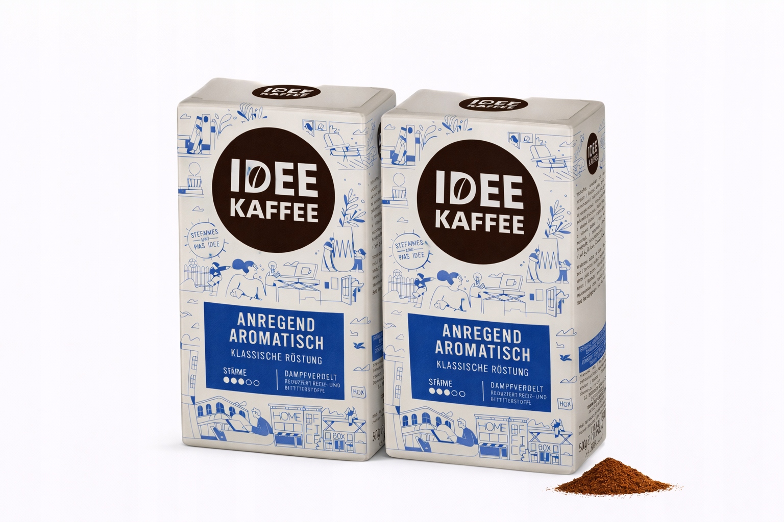 Levně Mletá káva Idee Kaffee 500 g